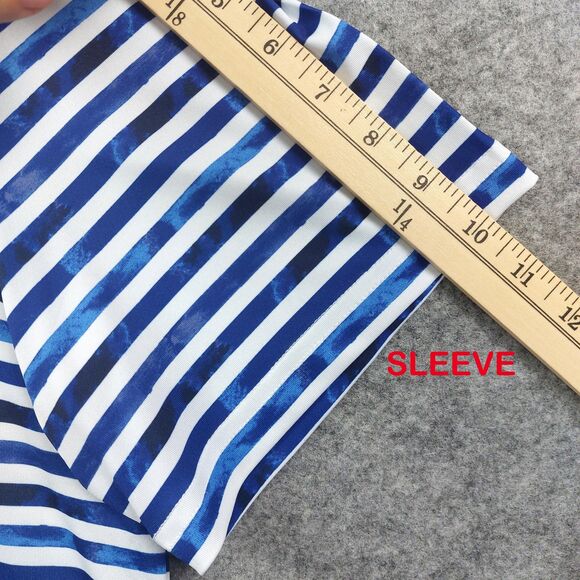 Ralph Lauren RLX Polo Shirt Mens Large Striped Golf Performance Lightweight Camo - Picture 6 of 8